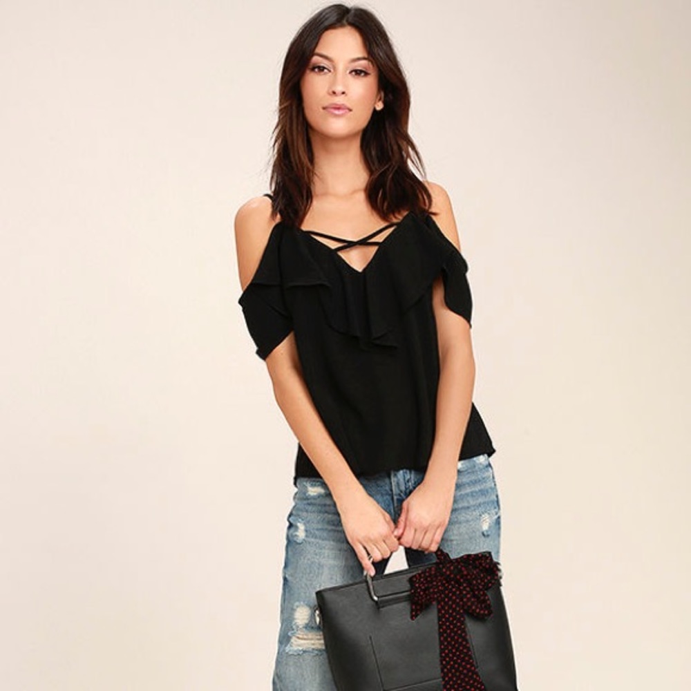 Lulu’s Off The Shoulder Top